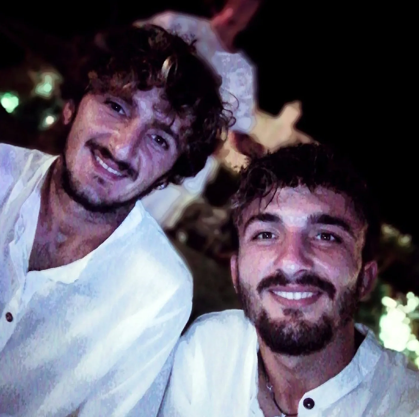 I fondatori di Albalux Luminarie, Tahir ed Elson.